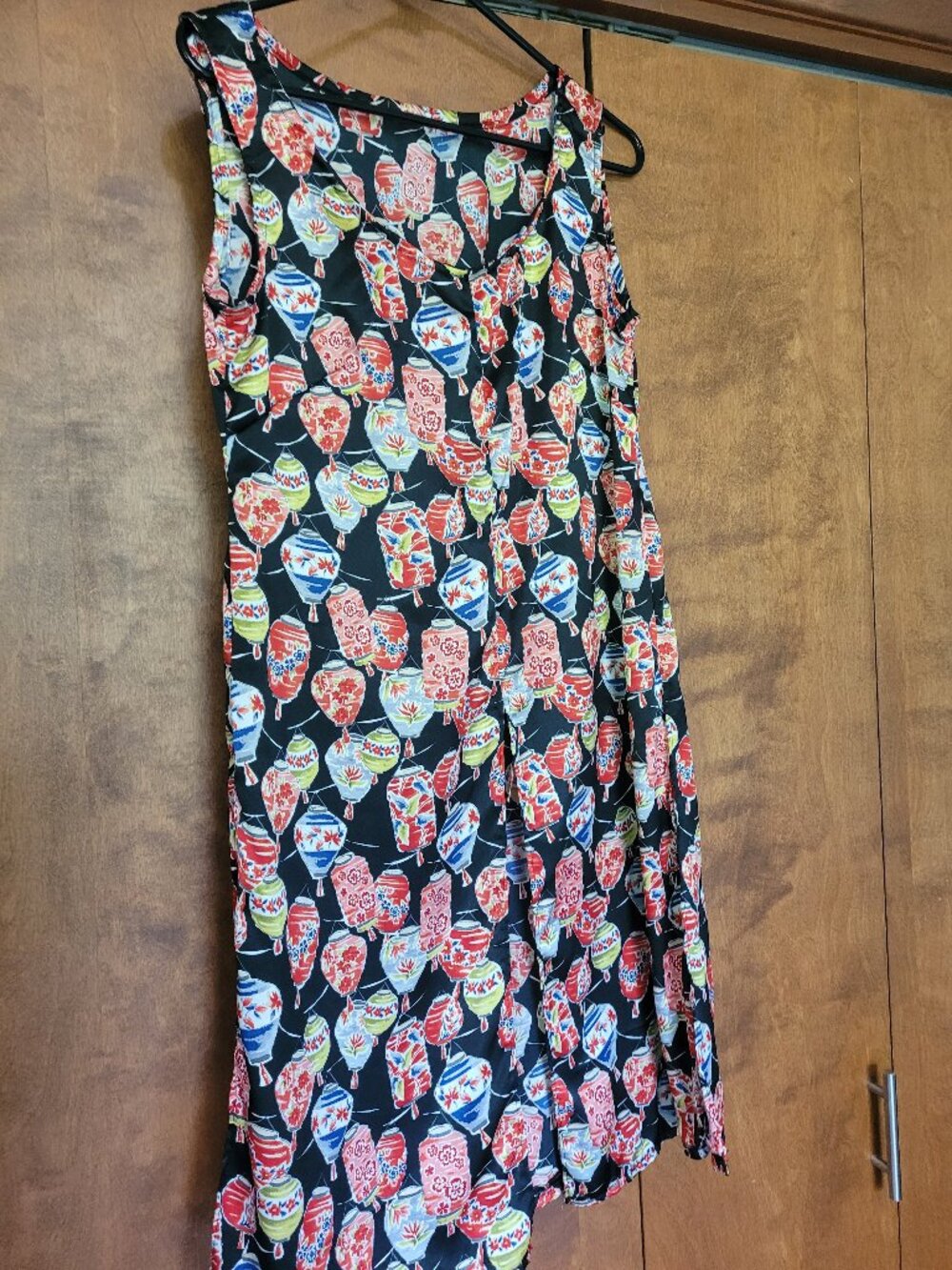Satin tunic, handmade size medium